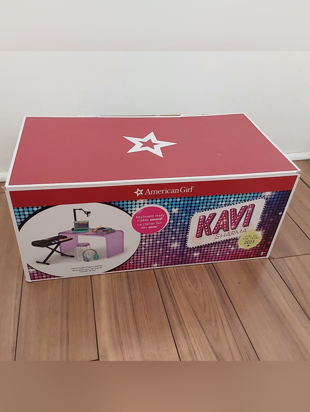 American Girl Doll Kavi Sharma GOTY 2023 Songwriting Accessory Set Nib